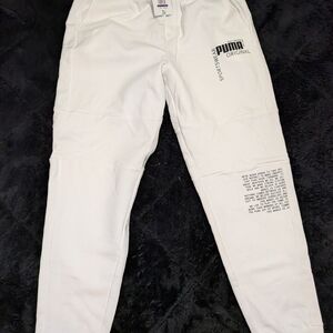 Puma White Sweatpants